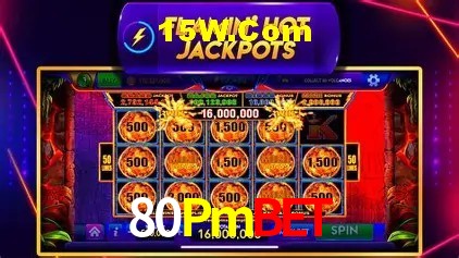 Jogos populares e pagamentos rápidos na 80Pmbet